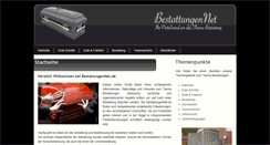 Desktop Screenshot of bestattungennet.de